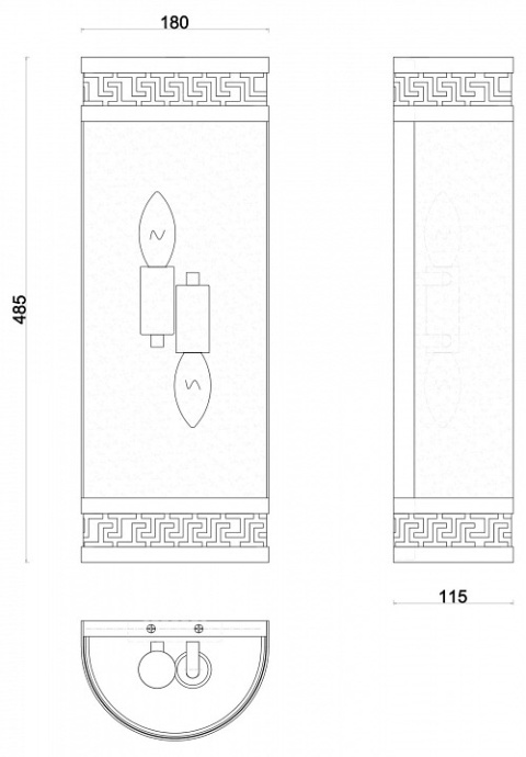Накладной светильник Favourite Exortivus 4010-2W - 2
