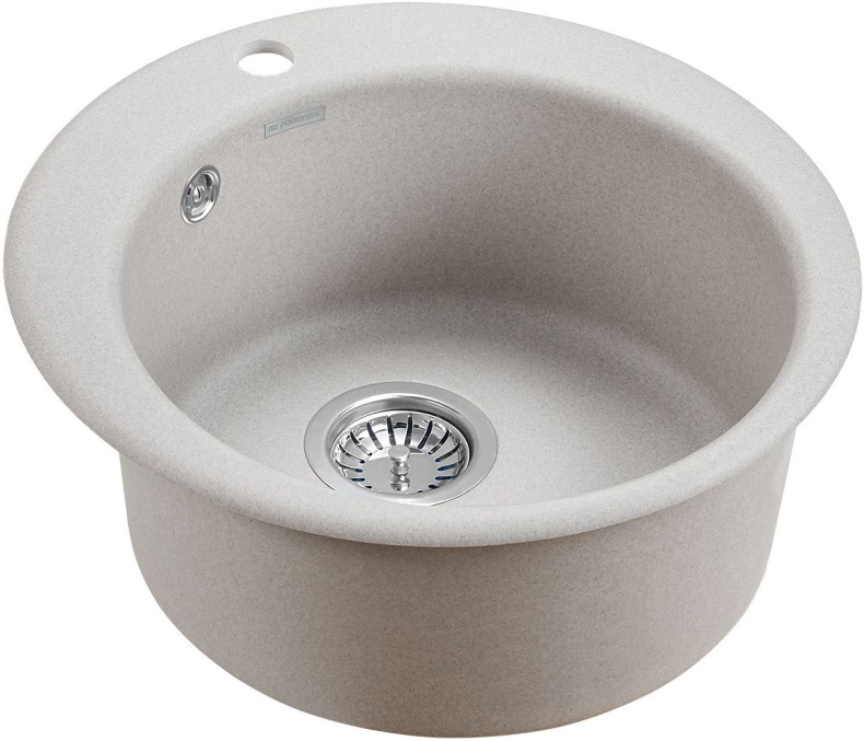 Мойка кухонная Paulmark Gelegen 48 серый матовый PM404800-GR - 1