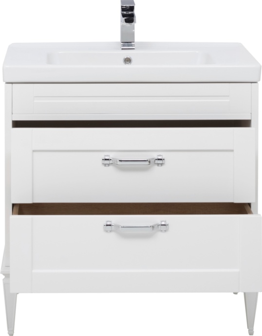 Тумба для комплекта Aquanet Денвер 80 белый глянец 199211 - 11