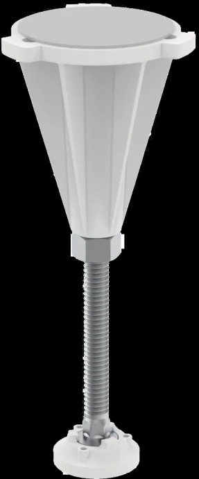 Ножки для душевого поддона Ideal Standard Ultra Flat  белый - нержавеющая сталь T462767 - 0