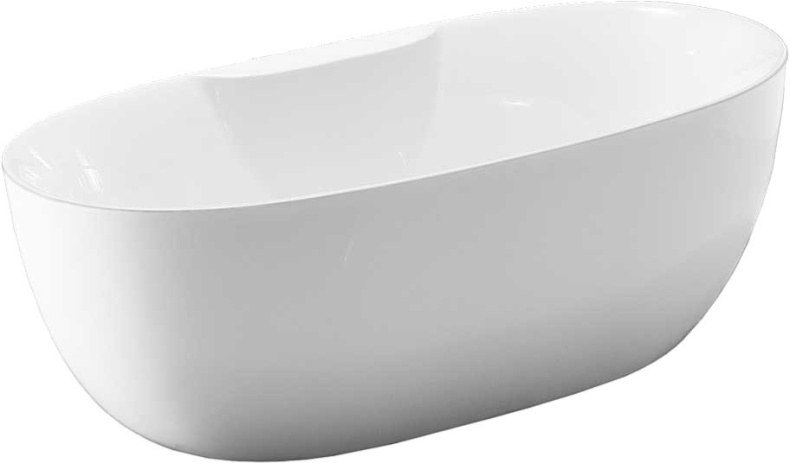 Акриловая ванна Vincea VBT-405B-1700 белая - 0