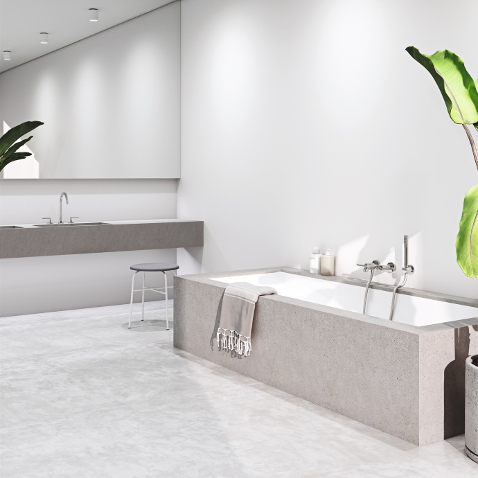 Смеситель Kludi Nova Fonte Puristic для ванны с душем 205400515 - 2