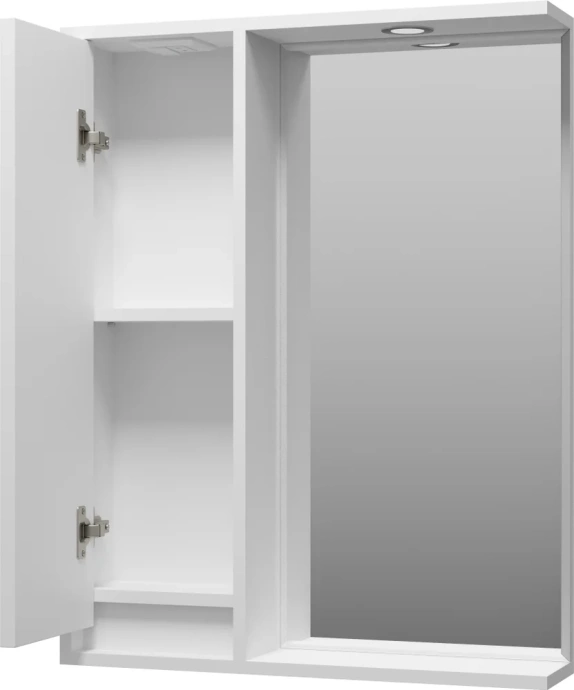 Зеркало Brevita Balaton 65 L, белое  BAL-04065-01-01Л - 3