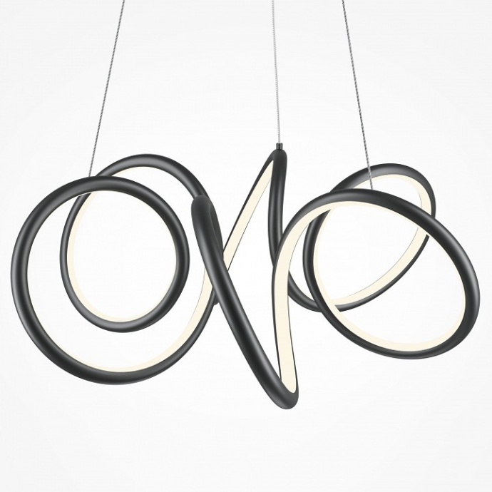 Подвесной светильник Maytoni Curve MOD241PL-L60BK - 0