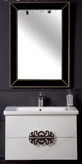 Тумба под раковину Armadi Art NeoArt 80 раковина моноблок белый 830-080-WH - 1