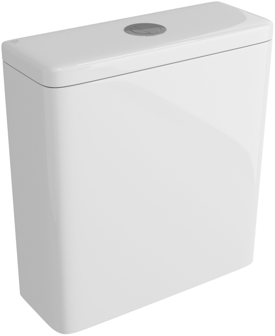 Бачок унитаза-компакта OWL Vind Cirkel-G, двойной слив 36л, арматура WDI OWLT190303/2 - 0