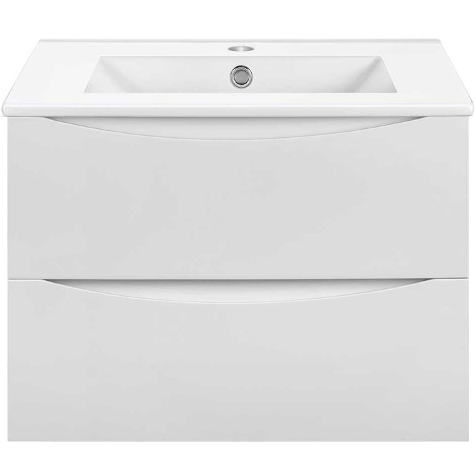 Тумба под раковину Vincea Mia Slim 70 белая VMC-2MC700S1GW - 0