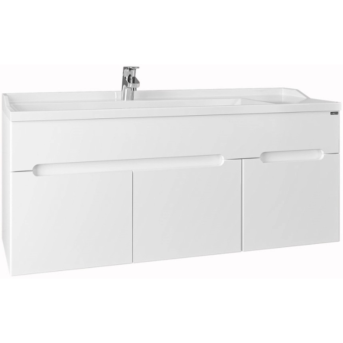 Тумба под раковину подвесная Санта Лондон 120 белый 224032 - 0