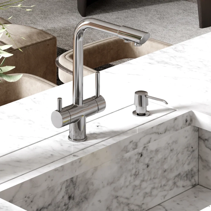 Смеситель для кухни Wasserkraft хром A8317 - 9