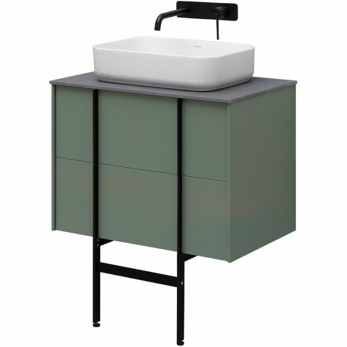 Тумба под раковину Allen Brau Reality 70 серо - зеленый матовый 1.32004.CGM - 13