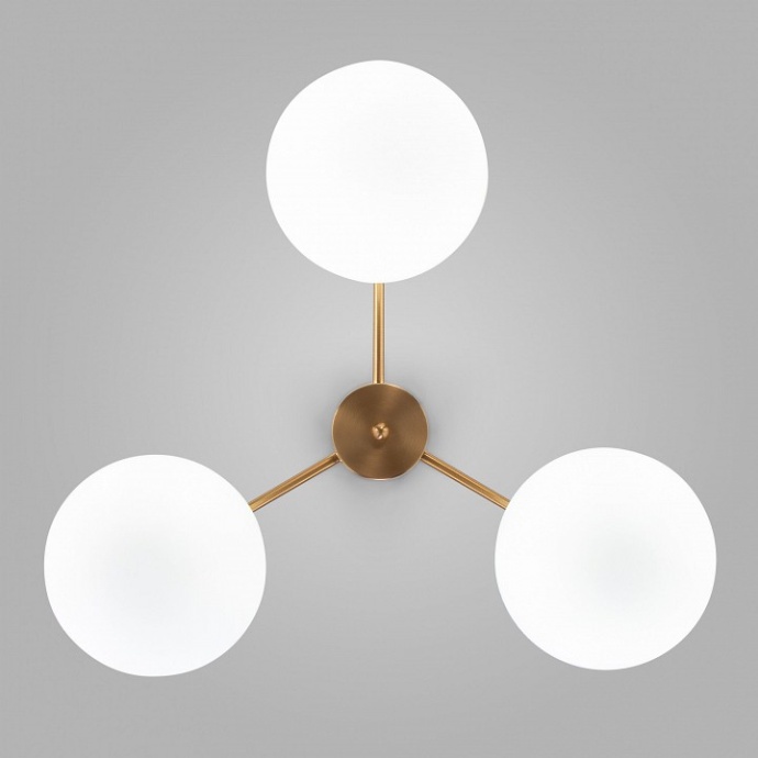 Люстра на штанге Eurosvet Like 30190/3 латунь - 2