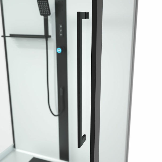 Душевая кабина Black&White Galaxy 100х100 черная с гидромассажем 8036000 - 2