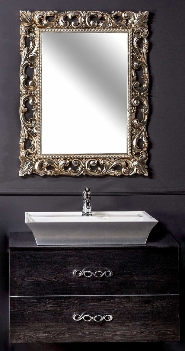 Тумба под раковину Armadi Art NeoArt 80 темное дерево 831-080-BW - 2