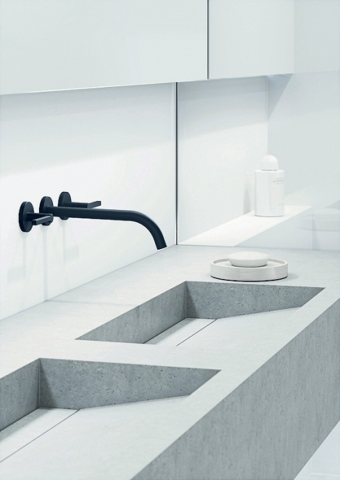 Смеситель для раковины Kludi Nova Fonte 201463915 черный - 1