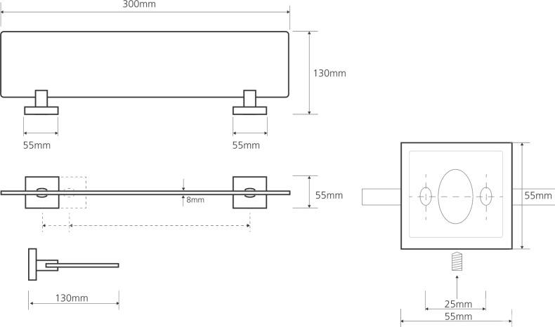 Полка Bemeta Beta  132122042 - 1