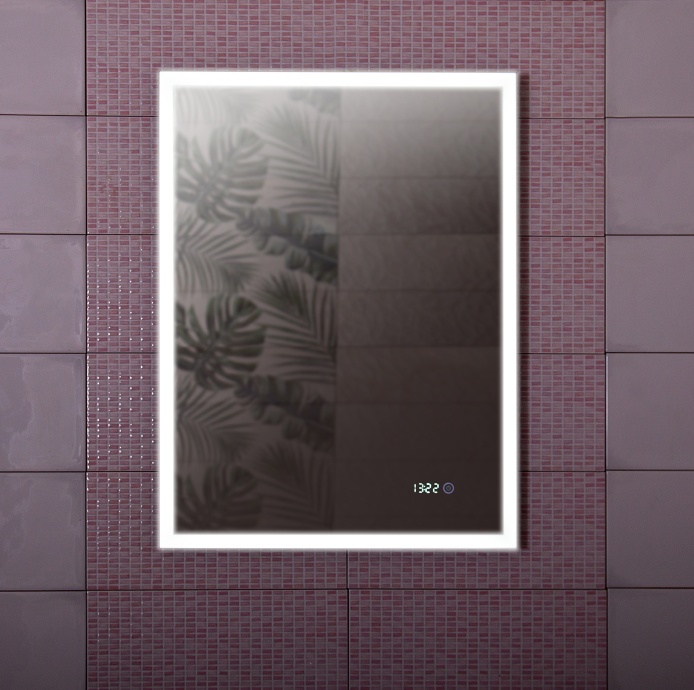 Зеркало Бриклаер Лофт 60 сенсор на зеркале, с подсветкой 4627125415722 - 2