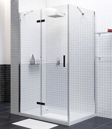 Душевой уголок Wasserkraft Aller Black 10H07LB 120x90 см 10H07LBLACK - 1