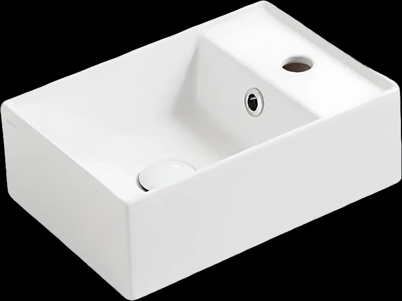 Раковина накладная Simas Agile 40 белая AG40 bi - 0