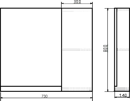 Мебель для ванной Comforty Кёльн 75 дуб темный - 6