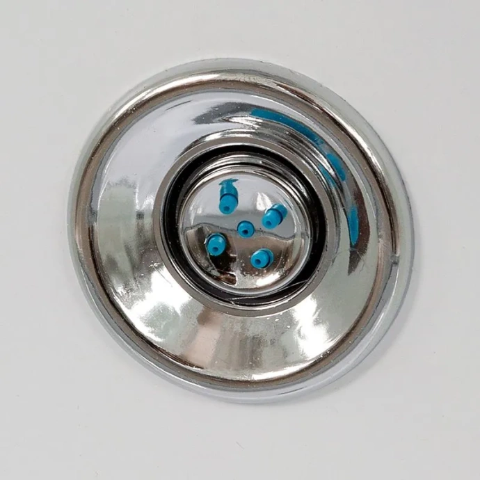 Душевая кабина Deto L 80х80 с гидромассажем, хром  L780NGM - 3