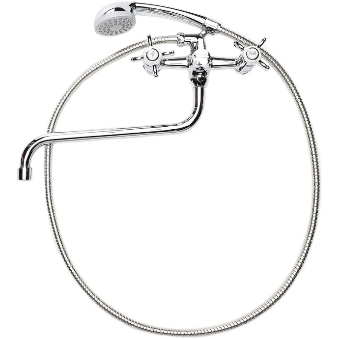 Смеситель для ванны Agger Retro-X A1722200 универсальный Хром - 0