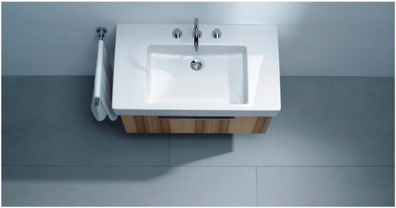 Раковина Duravit Vero 0329850000 85 см - 2