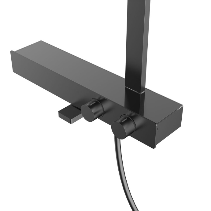 Душевая стойка Vincea Inspire термостатическая сталь VSFS-3I13TGM - 4