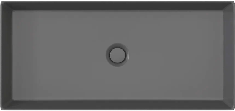 Раковина STWORKI 75 3075-112-KL антрацит - 0