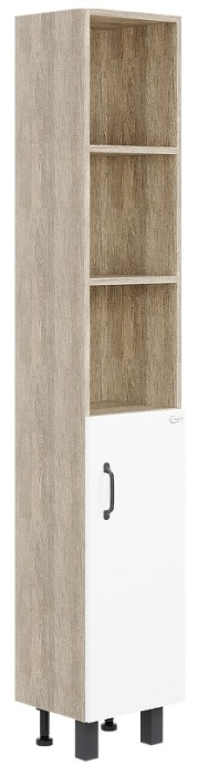 Комплект мебели Onika Тимбер 100 белый матовый - светлое дерево - 8