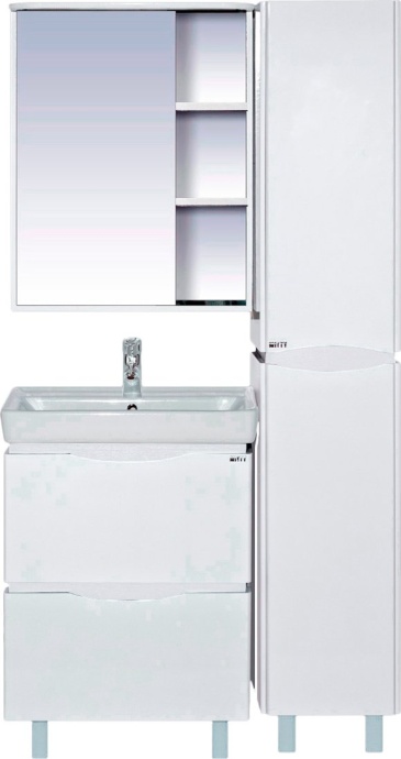 Зеркало-шкаф Misty Венера 60 белый L П-Внр04060-01СвЛ - 1