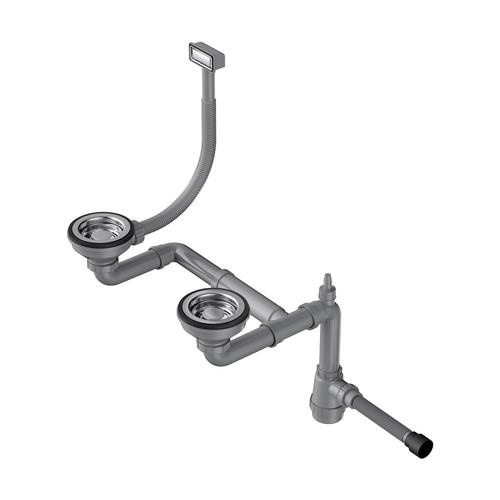 Сифон для кухонной мойки Omoikiri сталь  4956485 - 0