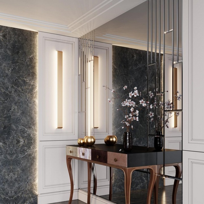 Настенный светодиодный светильник Odeon Light Hightech Framant 4295/40WL - 2