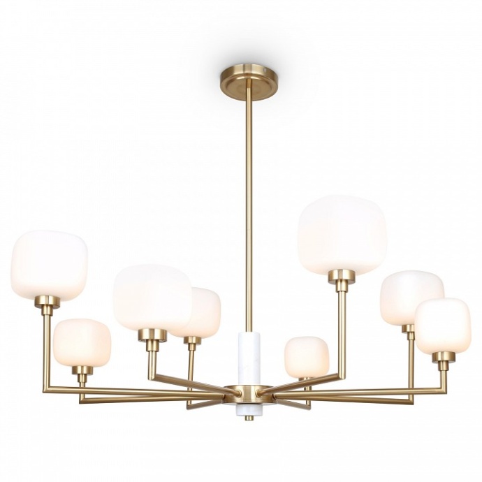 Люстра на штанге Freya Tender FR5373CL-08BS - 0