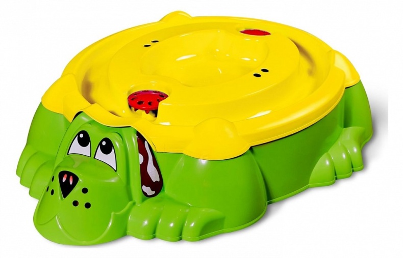 Песочница KIDS Собачка с крышкой 432 2894740401 - 0