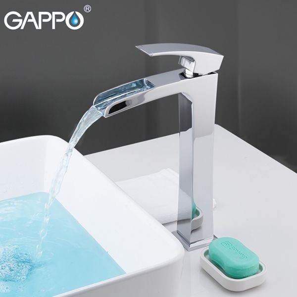 Смеситель для раковины Gappo хром G1007-21 - 1