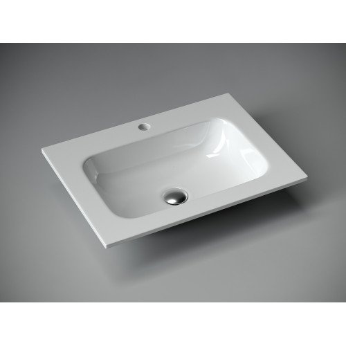 Раковина встраиваемая Ceramica Nova Element 61х45.7 белая CN7011 - 1