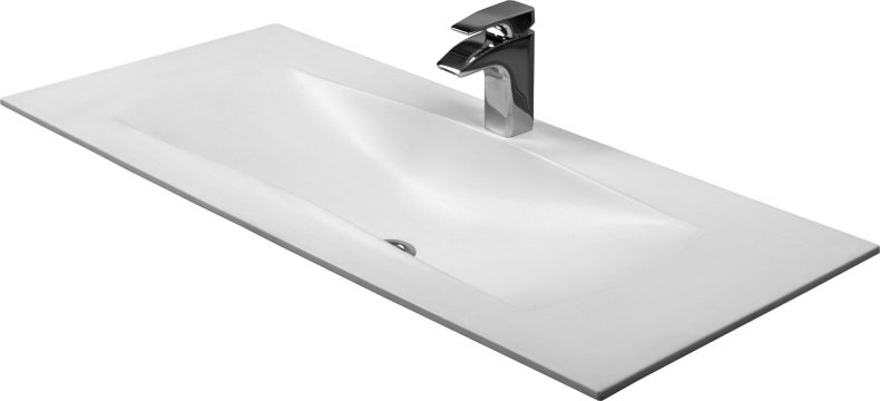 Мебельная раковина Акватон Блент 100 см  1A708531BL010 - 0