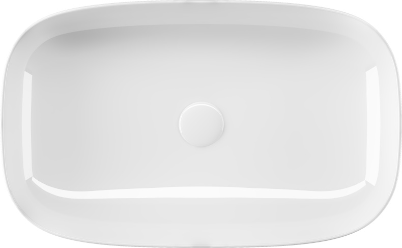 Раковина STWORKI накладная 65 3064-KL белый глянец - 7