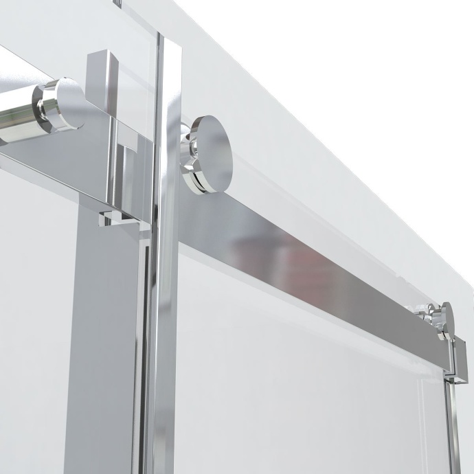 Душевая дверь в нишу Vincea Como VPS-1C140CL 140 см, хром, стекло прозрачное - 2