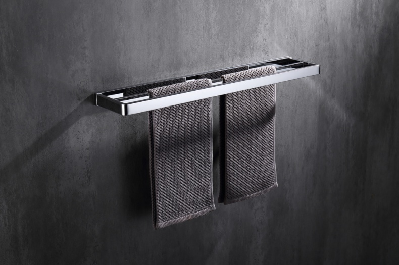 Полотенцедержатель двойной ABBER Westen хром AA1756 - 1